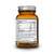 Picture of the side of a bottle of Rosita Real Foods Extra Virgin Cod Liver Oil Softgels, raw & wild-harvested fish oil capsules showing 
