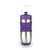 Picture of the Kid Basix Purple Safe Sporter 16 oz water bottle from New Wave. 