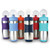 Picture of available colors of the Kid Basix Safe Sporter 16 oz water bottle from New Wave. 