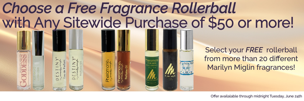 Image of Fragrance Rollerballs with an Offer for Free    