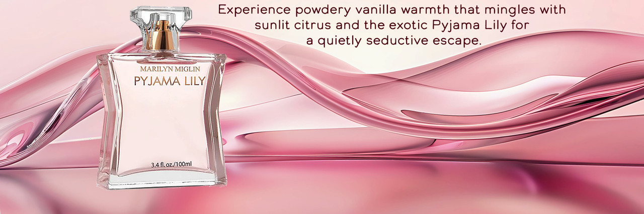 Experience the powdery pink perfection of Pyjama Lily from Marilyn Miglin
