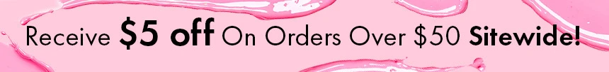 Text and Autumn Image Describing an Offer for 3-Tier Savings: $5 Off with a $50 Order; $10 with a  $75 Order; and $15 with a $100 Order.
