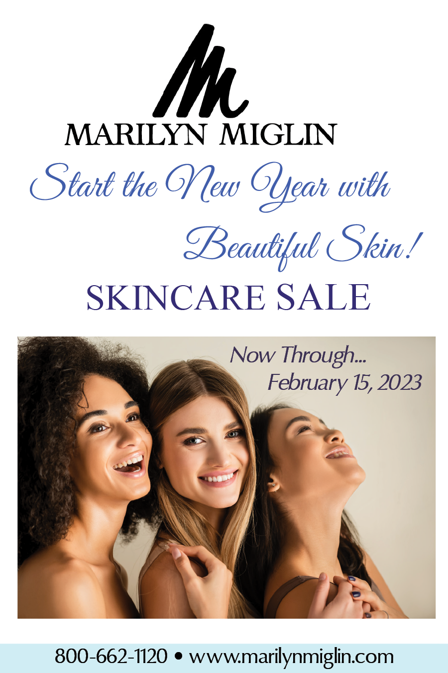 Skin Care Sale Mailer