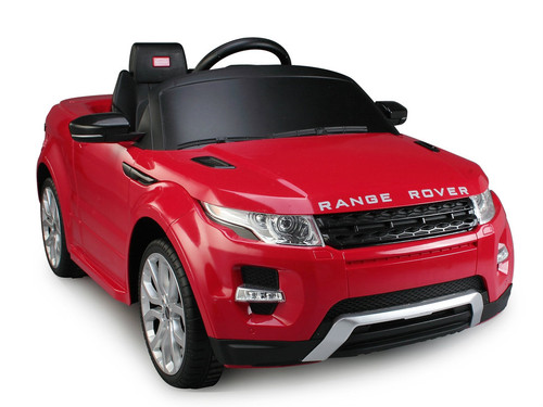 Range Rover red power battery car with LED wheels