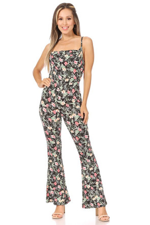 iki chic Plus Size Wide Leg Jumpsuit