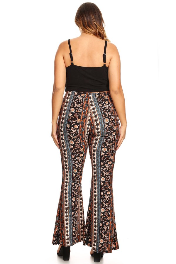 Rokoko Plus flared pants in celestial print | ASOS