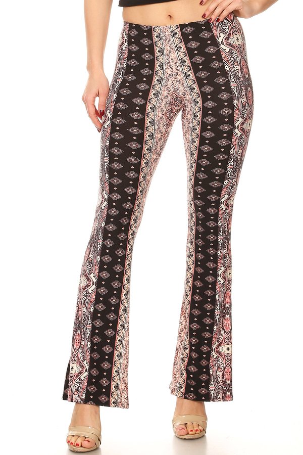 Aztec Bell Bottom Pant - VIBE Apparel Co.