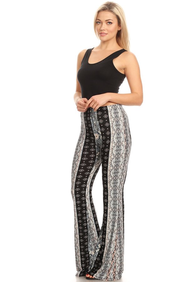 Aztec Bell Bottom Pant - VIBE Apparel Co.