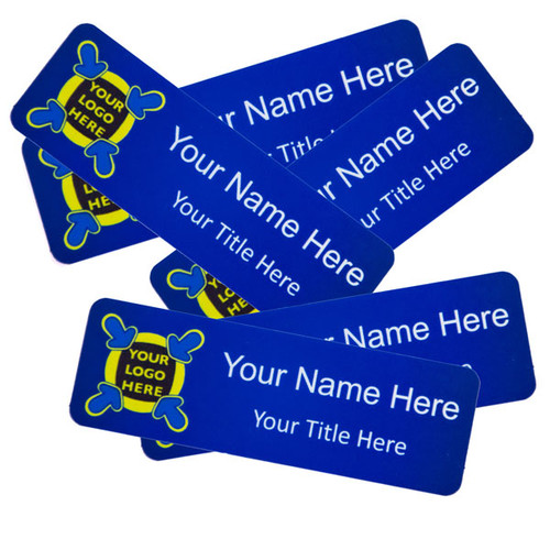 Rectangle Name Badge Full Colour