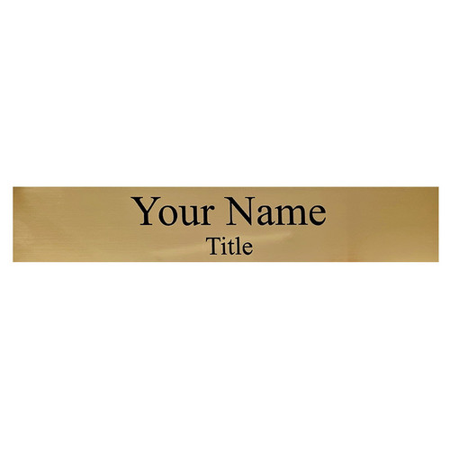 Only fist our Premium Desk Name Plate Stand