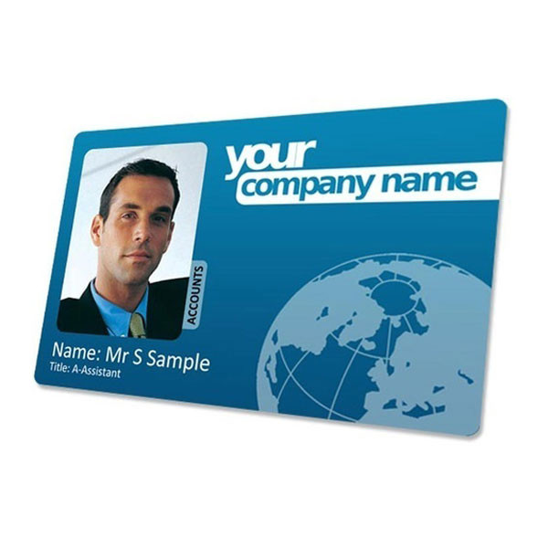 Custom ID Card Using Your Own Artwork