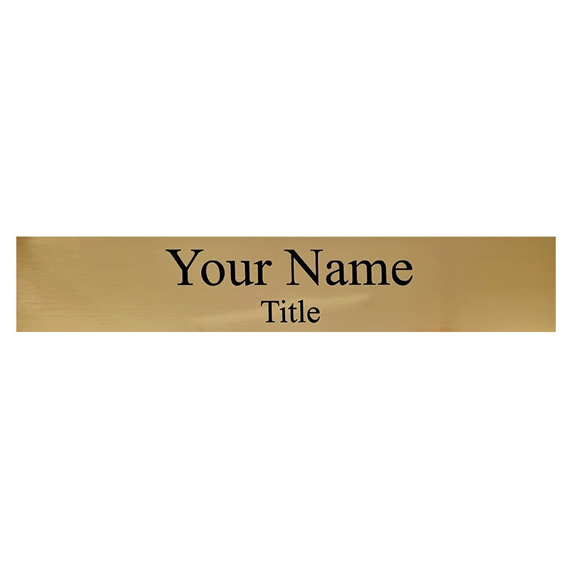 Only fist our Premium Desk Name Plate Stand