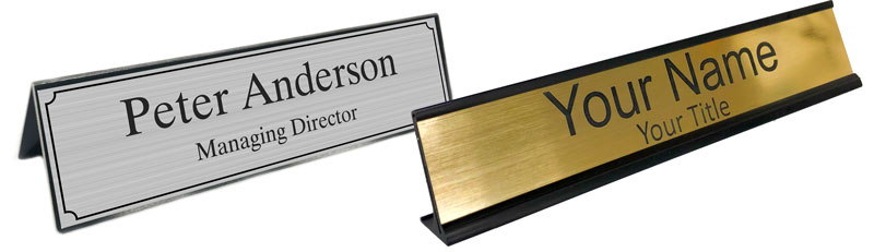 Office Desk Name Plates Australia Engraved Name Plates Desk