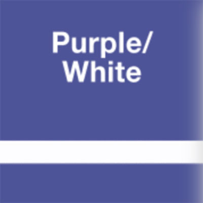 Purple - White