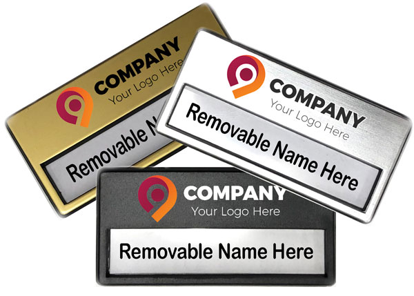 Reusable name badges