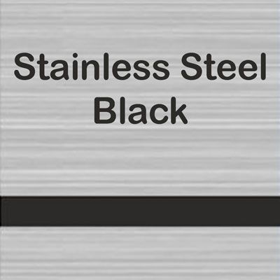 Stainless Steel - Black