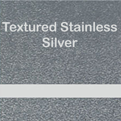 Textured Stainless - Silver