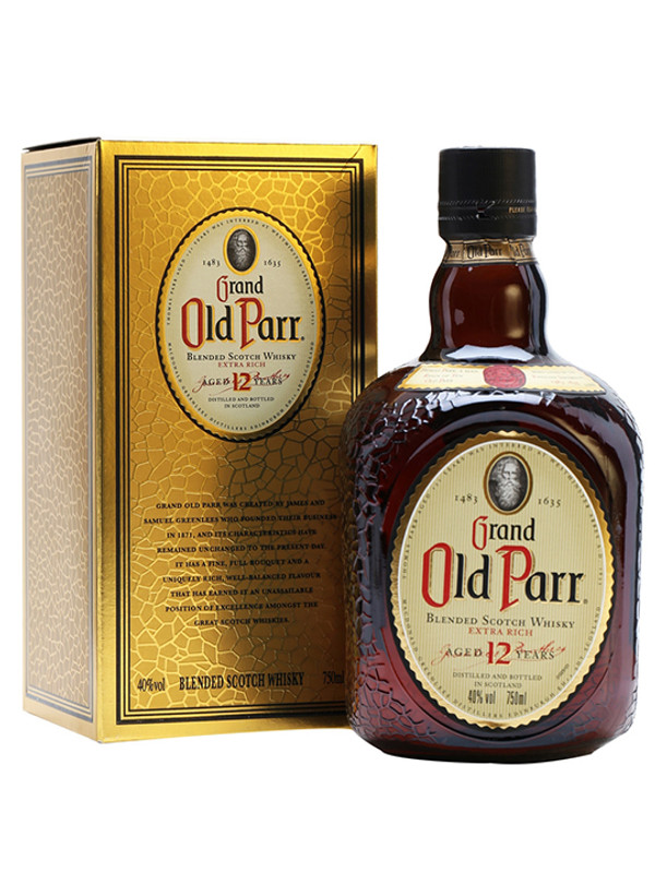 Grand Old Parr 12 Year