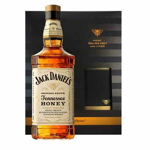 Jack Daniels Honey Gift Box Set