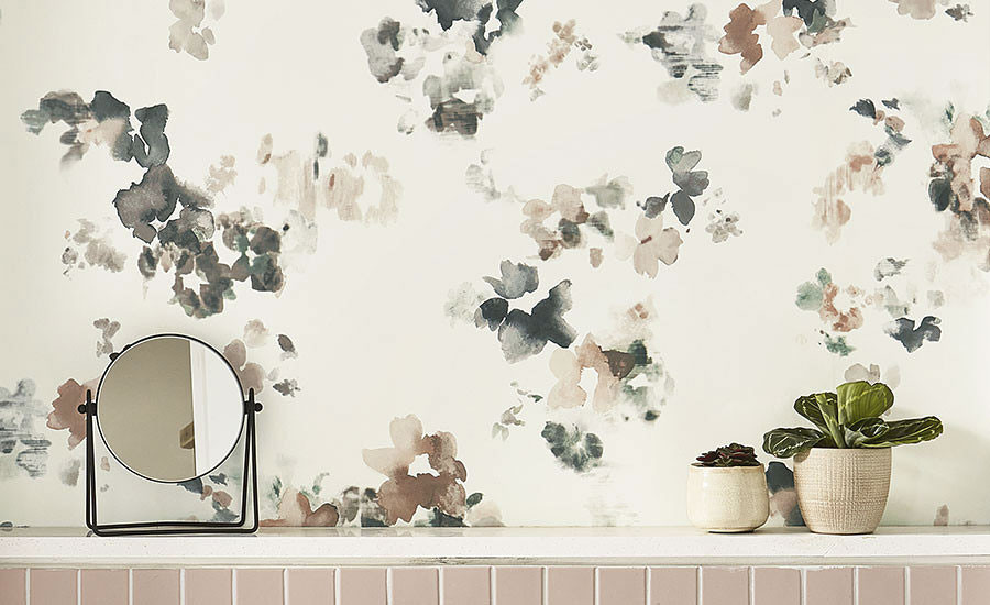 W636/01 Reverie Emerald Wallpaper By Villa Nova