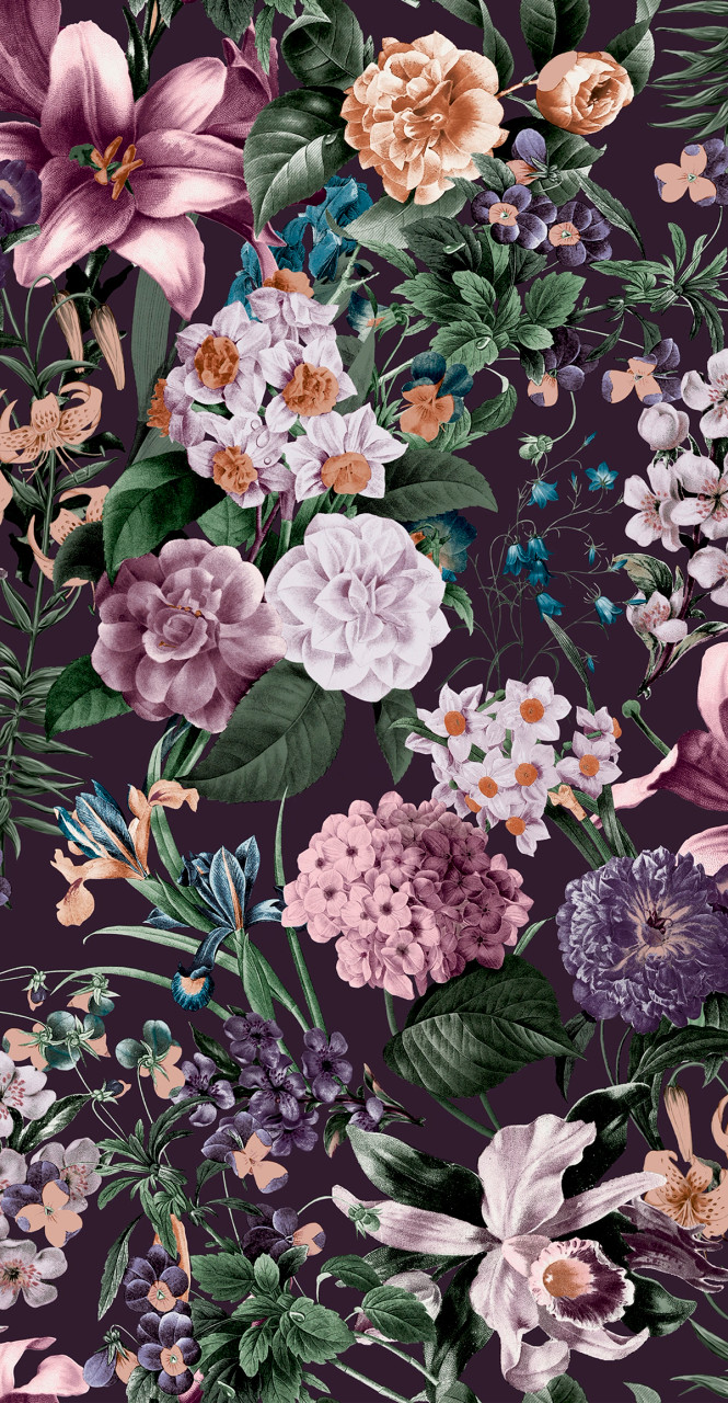 113965 Glasshouse Flora Explorer Wallpaper by Graham and Brown