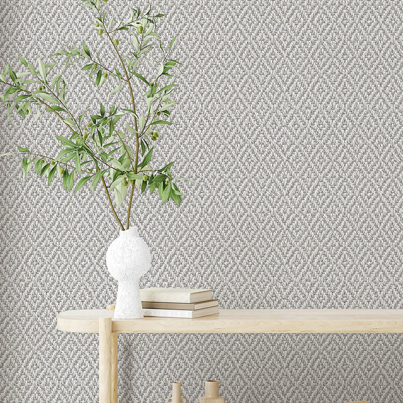 Diamond Weave Flora Wallpaper by Galerie WallpaperSales.co.uk