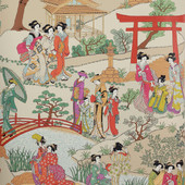 03092-02 Geishas Papiers Peints Vol 7 Wallpaper by Manuel Canovas 03092-02 Geishas Papiers Peints Vol 7 Wallpaper by Manuel Canovas