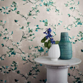 W411/04 Floris Wallpaper By Romo W411/04 Floris Wallpaper By Romo