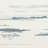 W609/01 Taiga Scene Wallpaper By Villa Nova