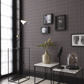 BEEP82269512 Filament Belle Epoque Wallpaper by Casadeco