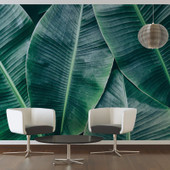DD118560 Banana Leaves Designwalls Wallpaper by A S Creation