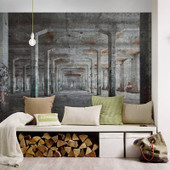 DD118746 Concrete Posts Designwalls Wallpaper by A S Creation