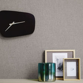 INN68521999 Linen Wallpaper Unis Plains By Caselio