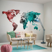 DD118708 World Graphic Designwalls Wallpaper by A S Creation