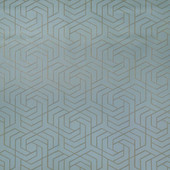 W7352-06 Hexagon Trellis Metropolis Vinyls Three Wallpaper By Osborne & Little W7352-06 Hexagon Trellis Metropolis Vinyls Three Wallpaper By Osborne & Little