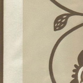 Nina Campbell Perroquet Portails Brown and Cream - NCW3838/03 Wallpaper Nina Campbell Perroquet Portails Brown and Cream - NCW3838/03 Wallpaper