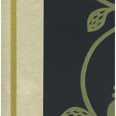 Nina Campbell Perroquet Portails Black, Gold  and Cream - NCW3838/04 Wallpaper