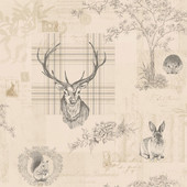 98012 Richmond Stags K2 Wallpaper by Holden Decor