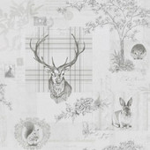 98013 Holden Richmond Stags K2 Wallpaper By Holden Décor
