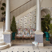 PCL698/01 Picassiette Incroyables et Merveilleuses Wallpaper By Christian Lacroix