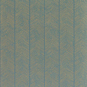 BW45085-4 Herringbone Teal Signature II Wallpaper by GP & J Baker