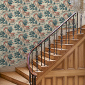 LW23/5 Aqua Sporting Life Wallpaper From Linwood