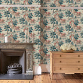 LW23/5 Aqua Sporting Life Wallpaper From Linwood