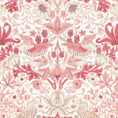 217059 Simply Strawberry Thief Simply Morris Wallpaper By Morris & Co 217059 Simply Strawberry Thief Simply Morris Wallpaper By Morris & Co