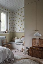 825-22 Rio Mustard Familj II Wallpaper by Sandberg 825-22 Rio Mustard Familj II Wallpaper by Sandberg