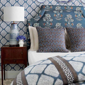 T13249 Austin Diamond Mesa Wallpaper by Thibaut