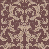 G34116 Linear Damask Nordic Elements Wallpaper by Galerie