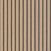 Wooden Slats Natural Removable Wallpaper