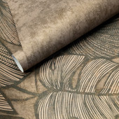 26975 Monstera Twin Wall Black Walnut Julie Feels Home Wallpaper By Hohenberger