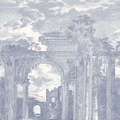 42561 Rovine Sculptura Denim Blue Wallpaper By Arte 42561 Rovine Sculptura Denim Blue Wallpaper By Arte